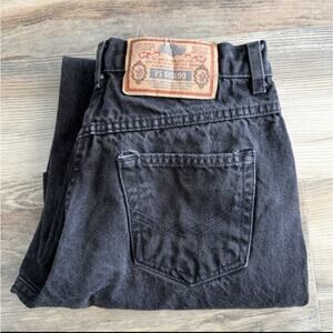 PS Gitano Black High Waist Mom Jeans Women’s 12R Vintage 90s Tapered Denim